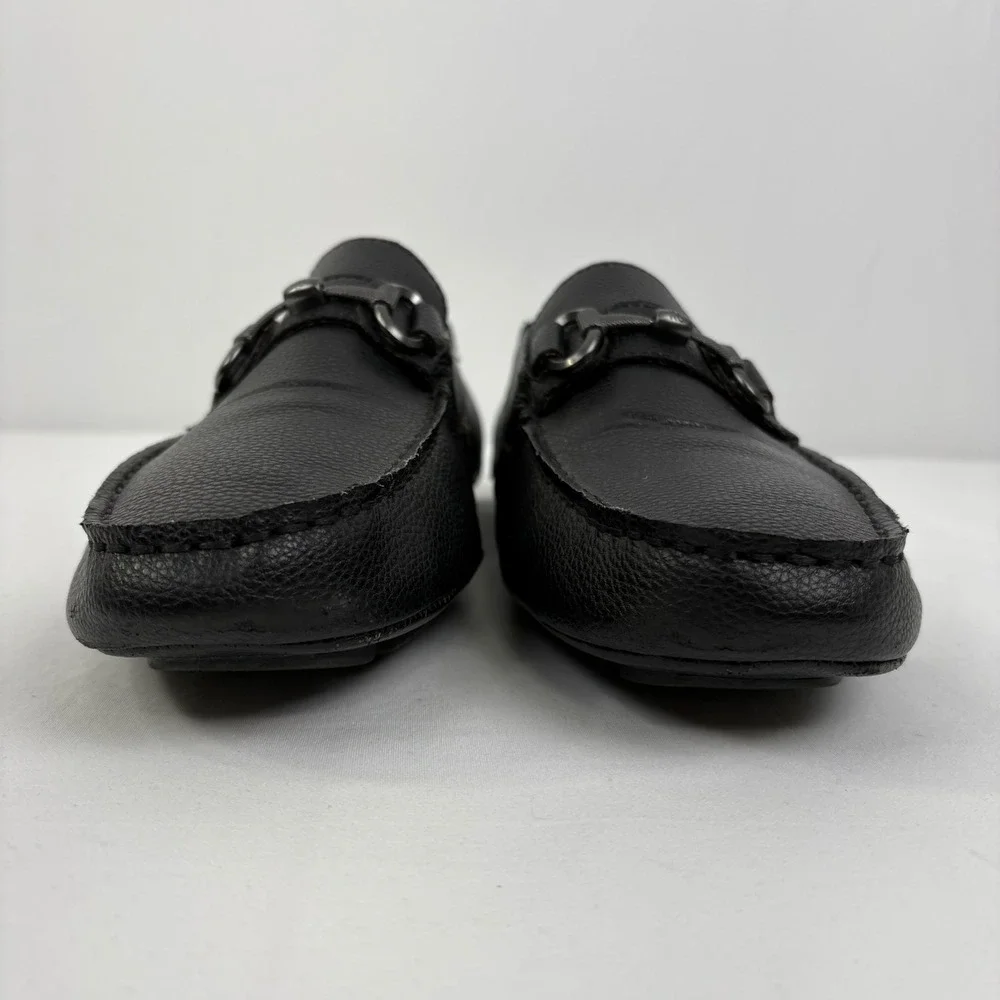 Kenneth Cole Dawson Bit Driver‎ Mens Black Slip On Loafers Shoes Size 10M